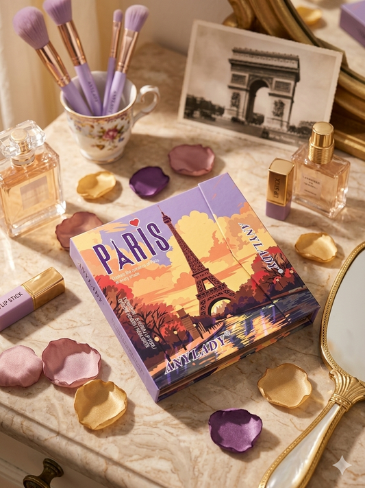 Anylady Foldable Paris Makeup Book Kit - Aurivea